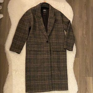 ZARA Wool-blended Coat